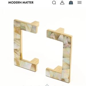 Modern Matter, Williams Mother of Pearl Cabinet Pull Set